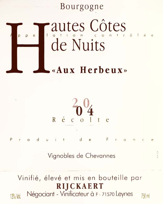 Hautes Cotes de Nuits_Rijckaert 2004.jpg